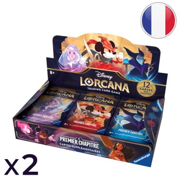 Lot De Boites De Boosters Premier Chapitre Disney Lorcana Fr