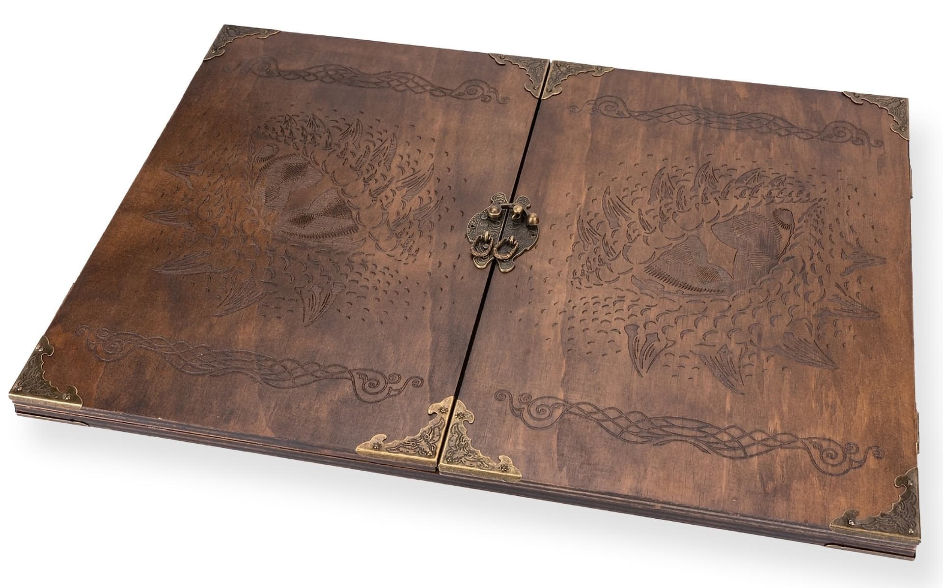 Écran de Maitre de jeu JDR en bois et métal