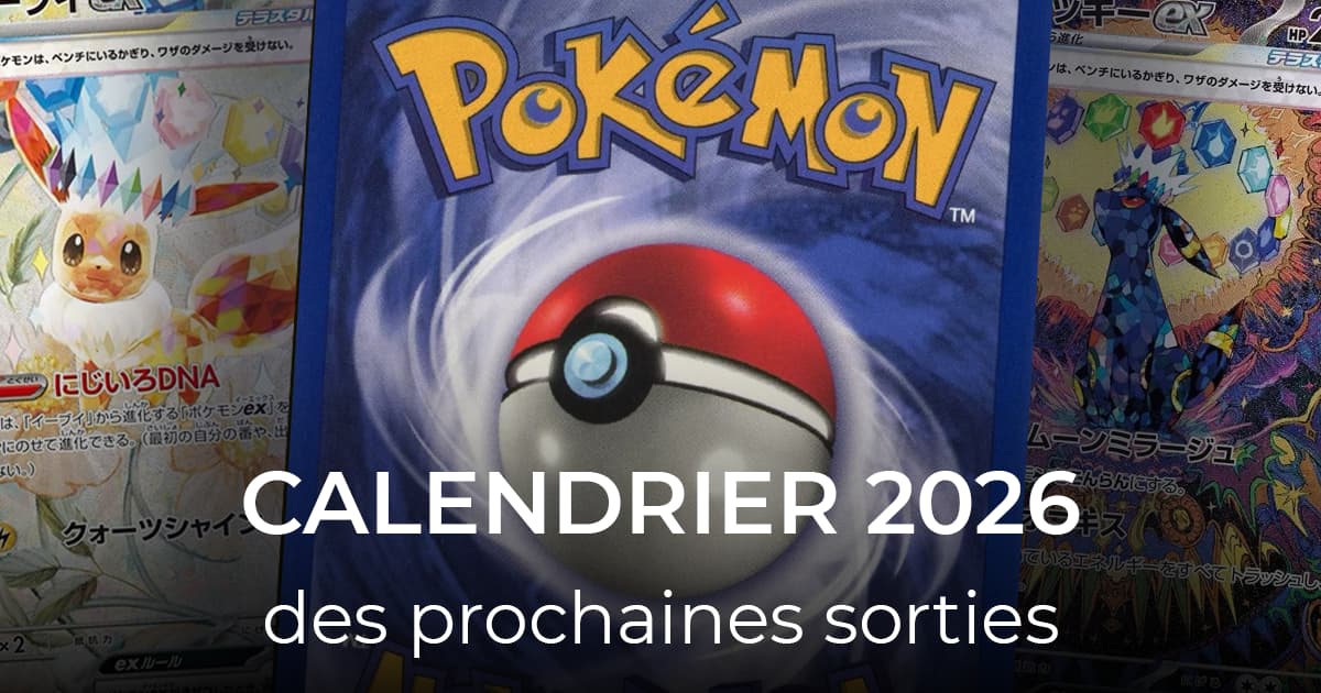 Calendrier des prochaines sorties 2026 Pokémon
