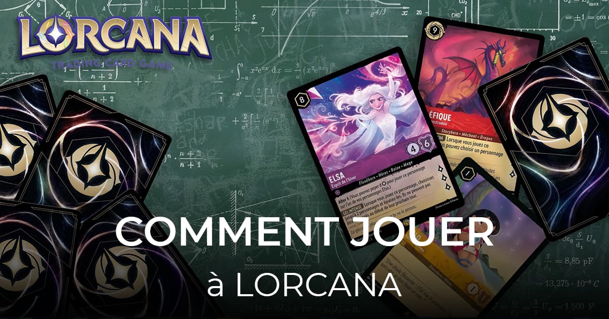 article comment jouer au jeu de cartes Lorcana 40-21