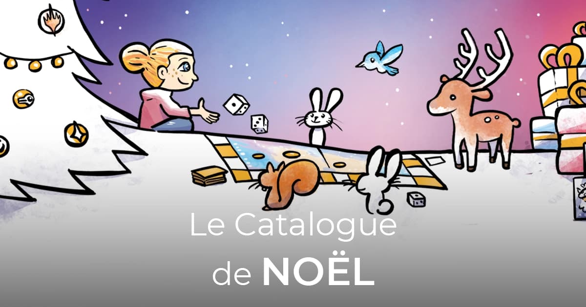 Jeux de société et TCG pour Noël : le catalogue est là !