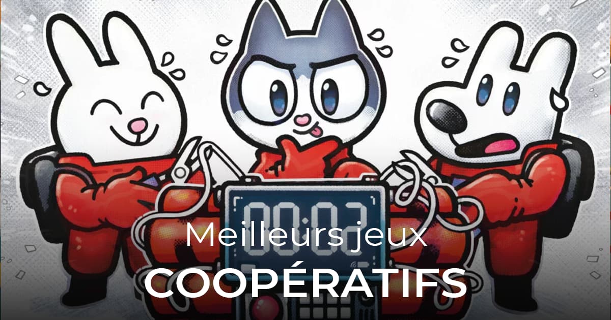 Notre Top des meilleurs jeux de société Coopératifs