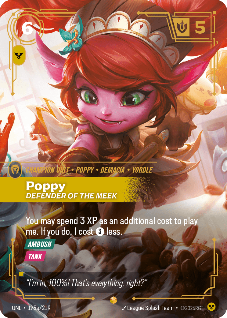 Poppy - Protectrice des faibles