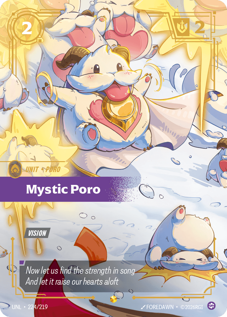 Poro mystique