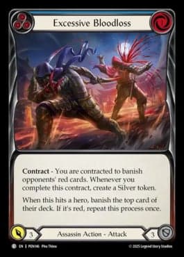 Excessive Bloodloss (Blue)