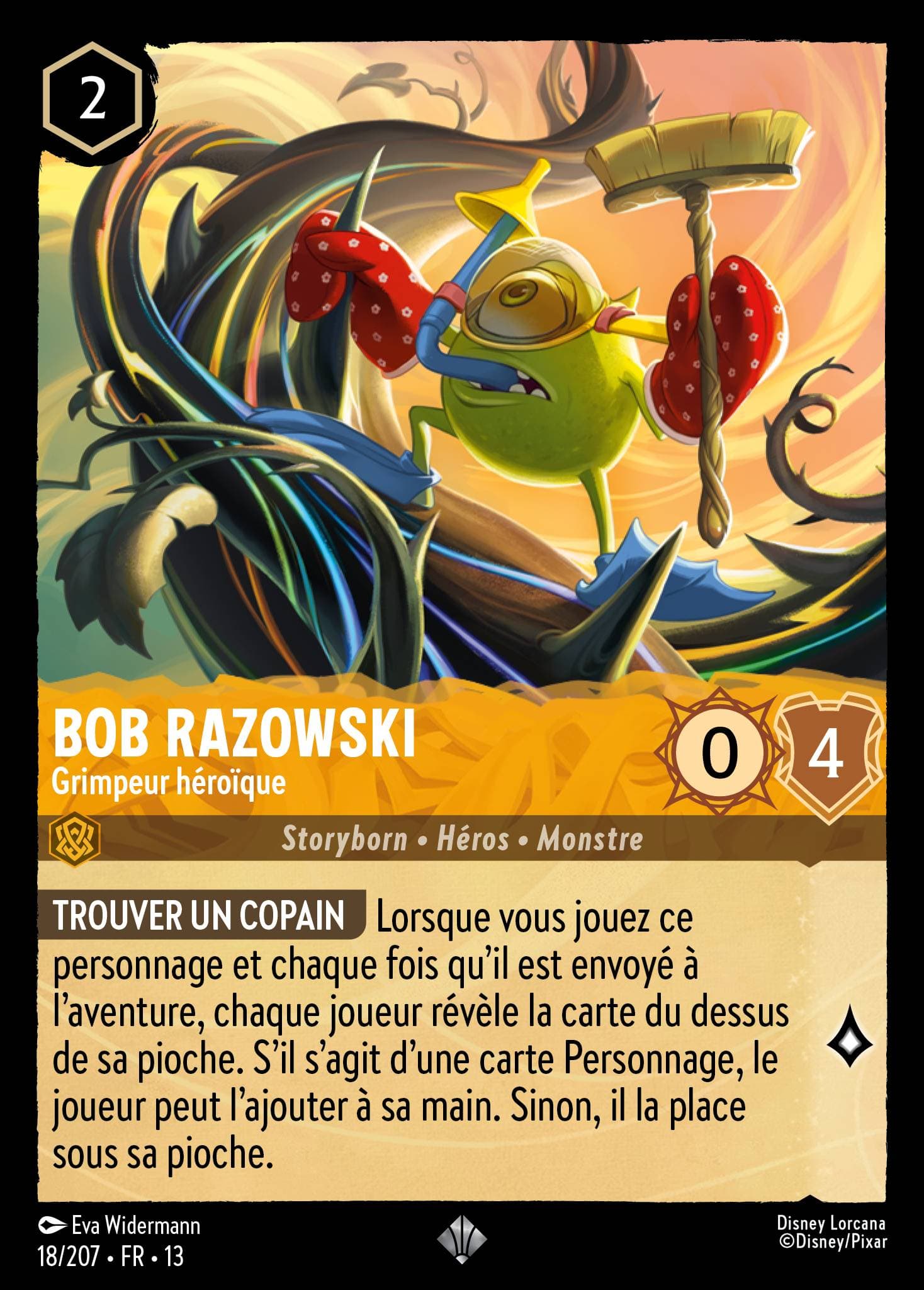 Bob Razowski - Grimpeur héroïque