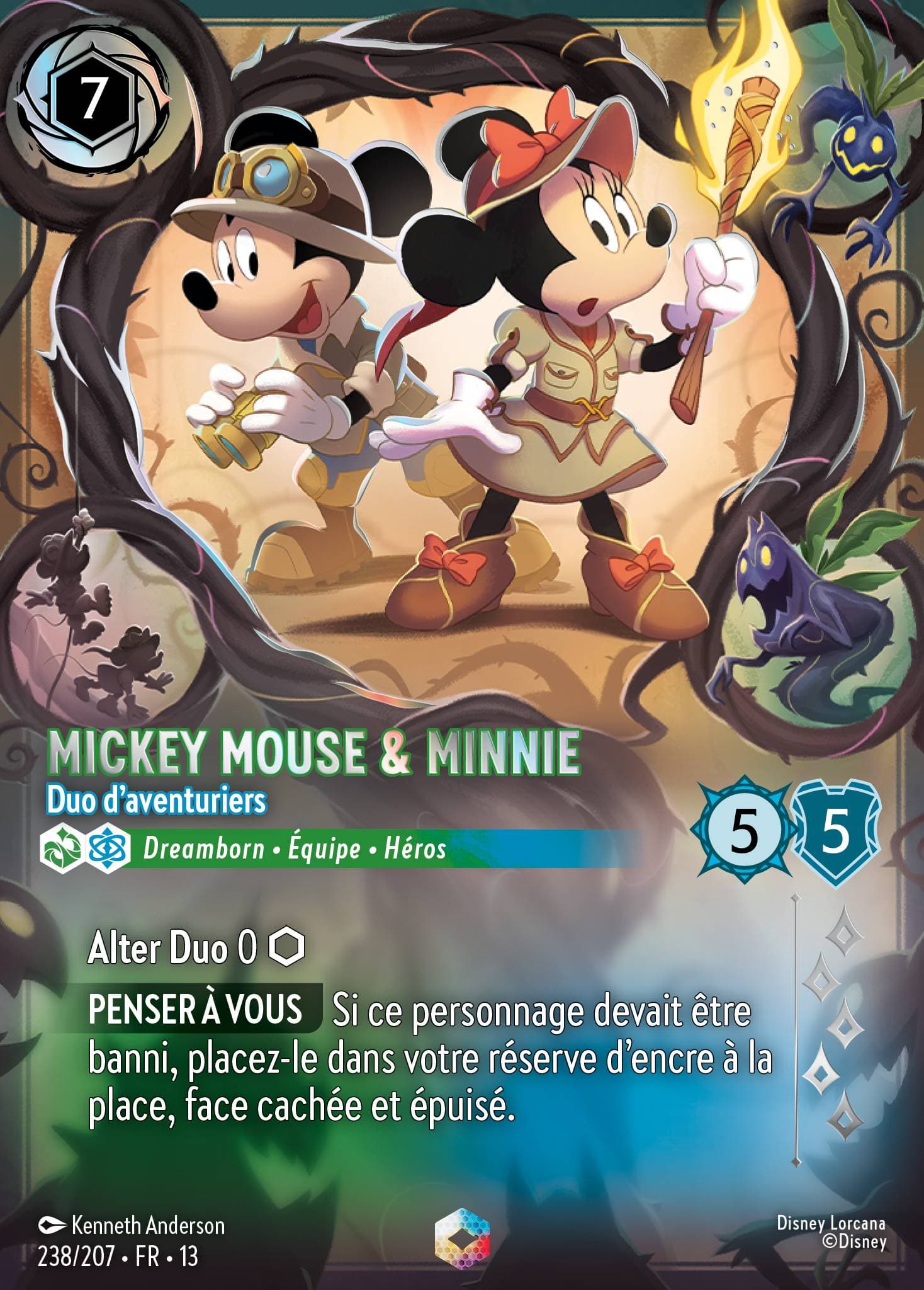 Mickey Mouse & Minnie - Duo d'aventuriers