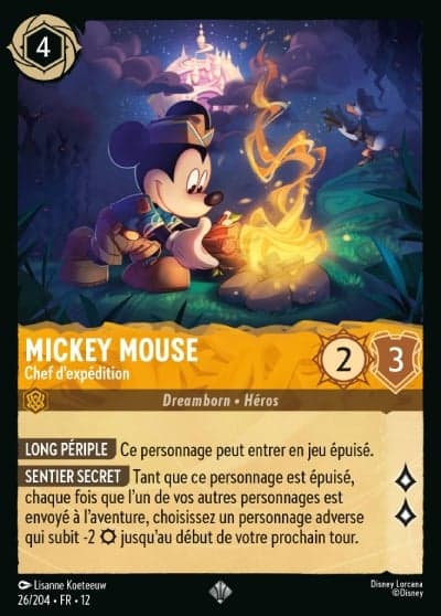 Mickey Mouse - Chef d'expédition