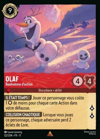Olaf - Bonhomme d'action