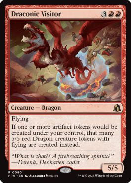 Visiteur draconique