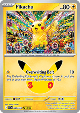 Pikachu (30C 040)