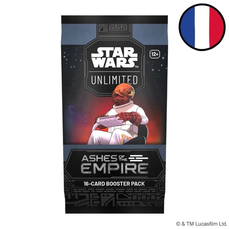 Booster Cendres de l'Empire - Star Wars Unlimited FR