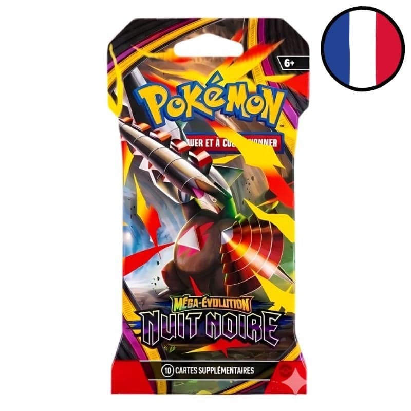 Booster Blister Méga-Évolution – Nuit Noire - Pokémon FR
