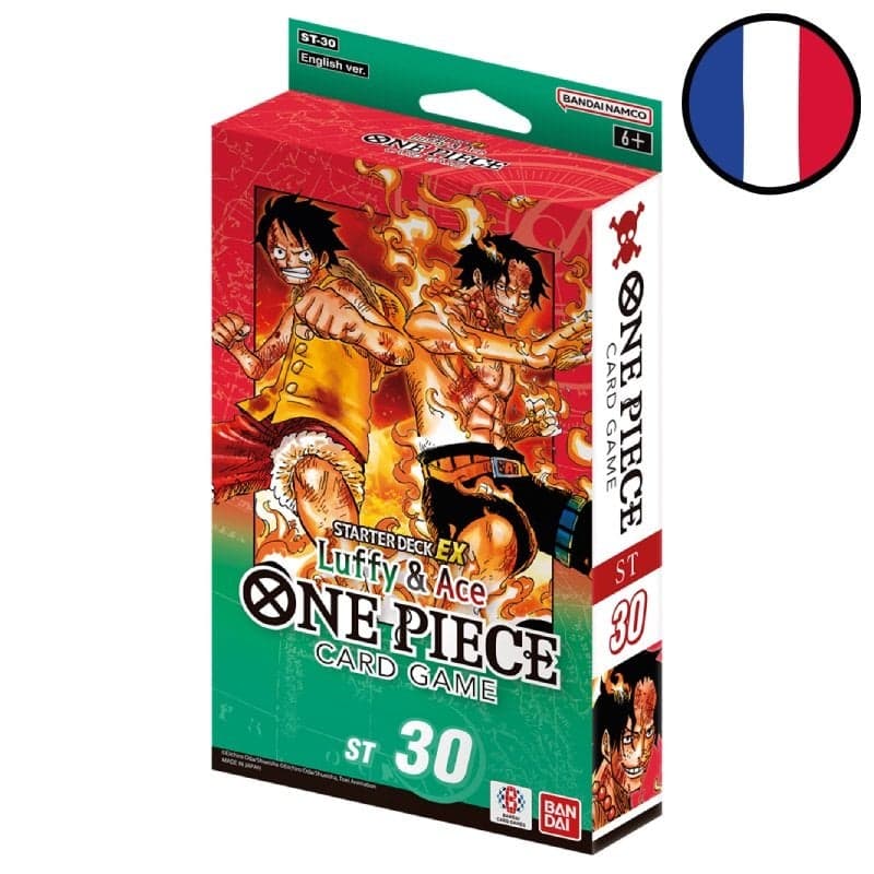 Deck de démarrage Ex Luffy et Ace ST-30 - One Piece FR