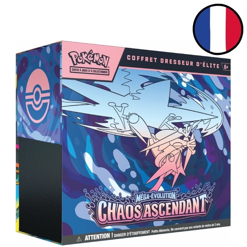 Coffret Dresseur d'élite (ETB) Méga-Évolution – Chaos Ascendant - Pokémon FR