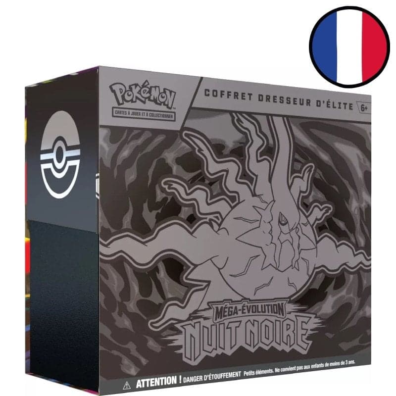 Mega Evolution – Pitch Black Elite Trainer Box (ETB) - Pokémon FR