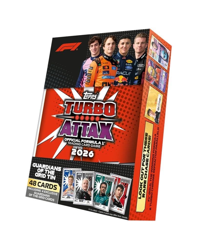 Mega Tin F1 Turbo Attax 2026-27 - Guardians of the Grid - Topps