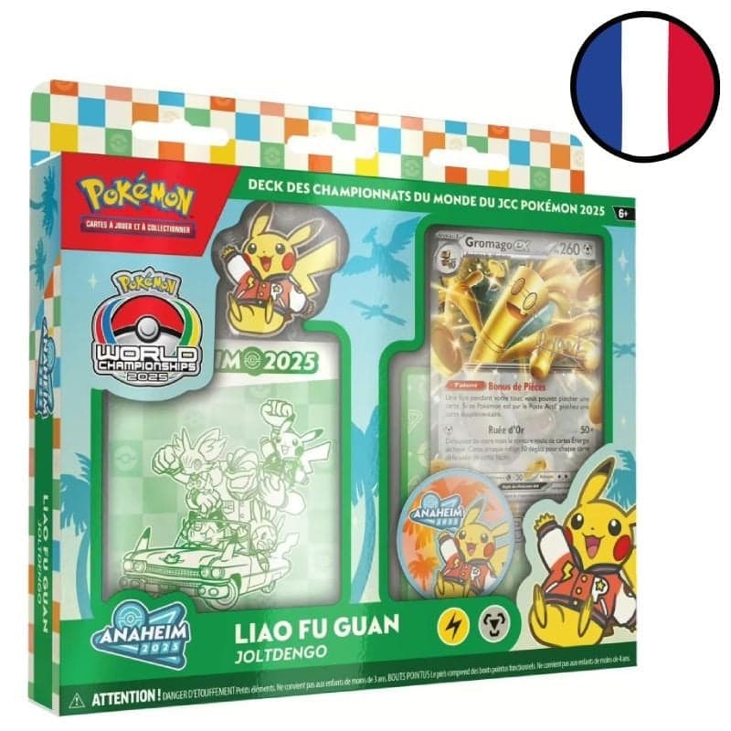 Deck Championnats du Monde 2025 : Liao Fu Guan - Joltdengo - Pokémon FR