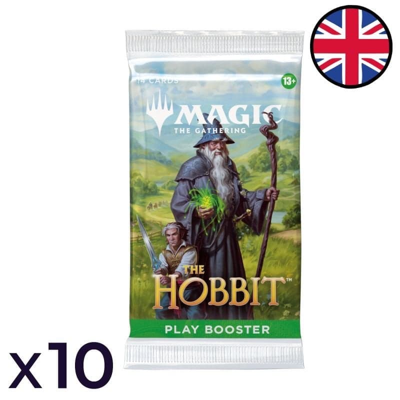 Lot de 10 boosters de jeu Le Hobbit - Magic EN