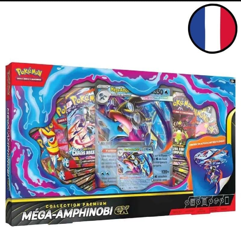 Coffret Collection Premium Méga-Amphinobi-ex - Pokémon FR