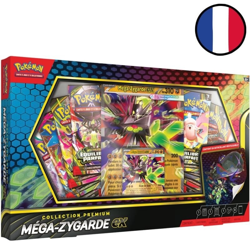 Coffret Collection Premium Méga‑Zygarde‑ex - Pokémon FR