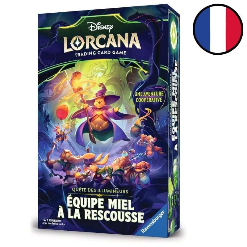 Coffret Quête des Illumineurs - Équipe Miel à la Rescousse - Invasion Épineuse Chapitre 13 - Disney Lorcana FR