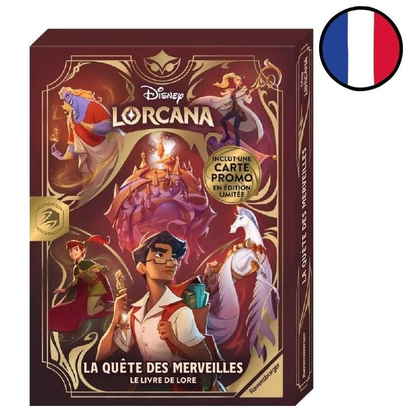 La Quête des Merveilles - Le livre de Lore - Disney Lorcana FR