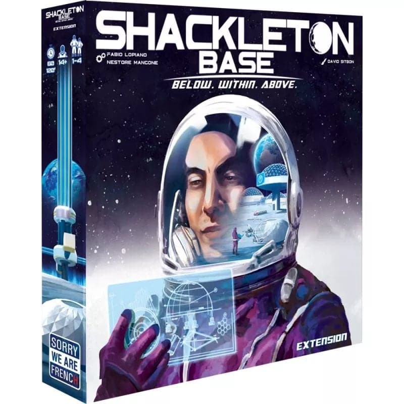 Shackleton Base - Extension Below. Within. Above.