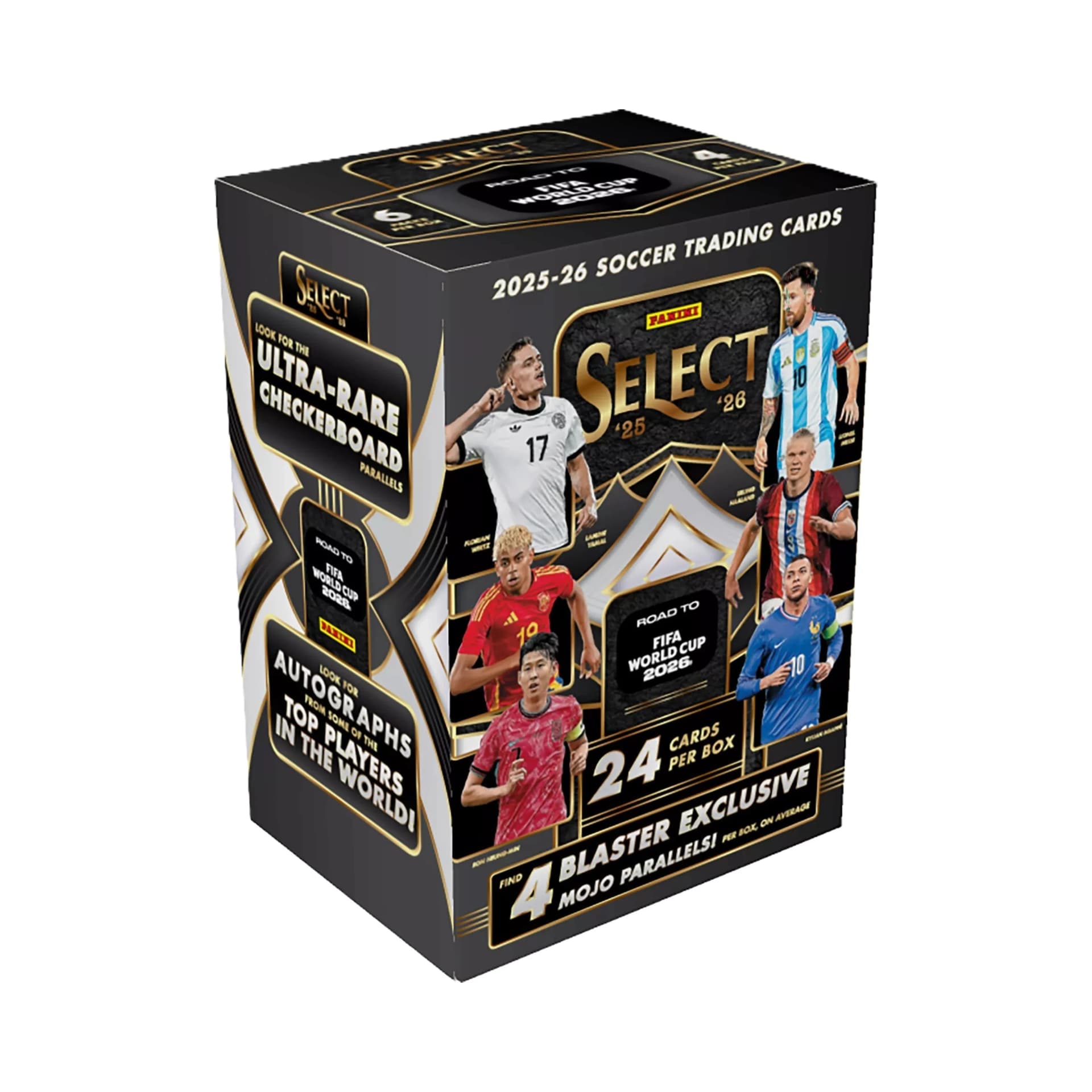 2025-26 Panini Select Road to World Cup Soccer Blaster Box