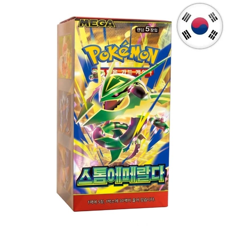 Display scellé de 30 boosters Mega Storm Emeralda M6 - Pokémon KO