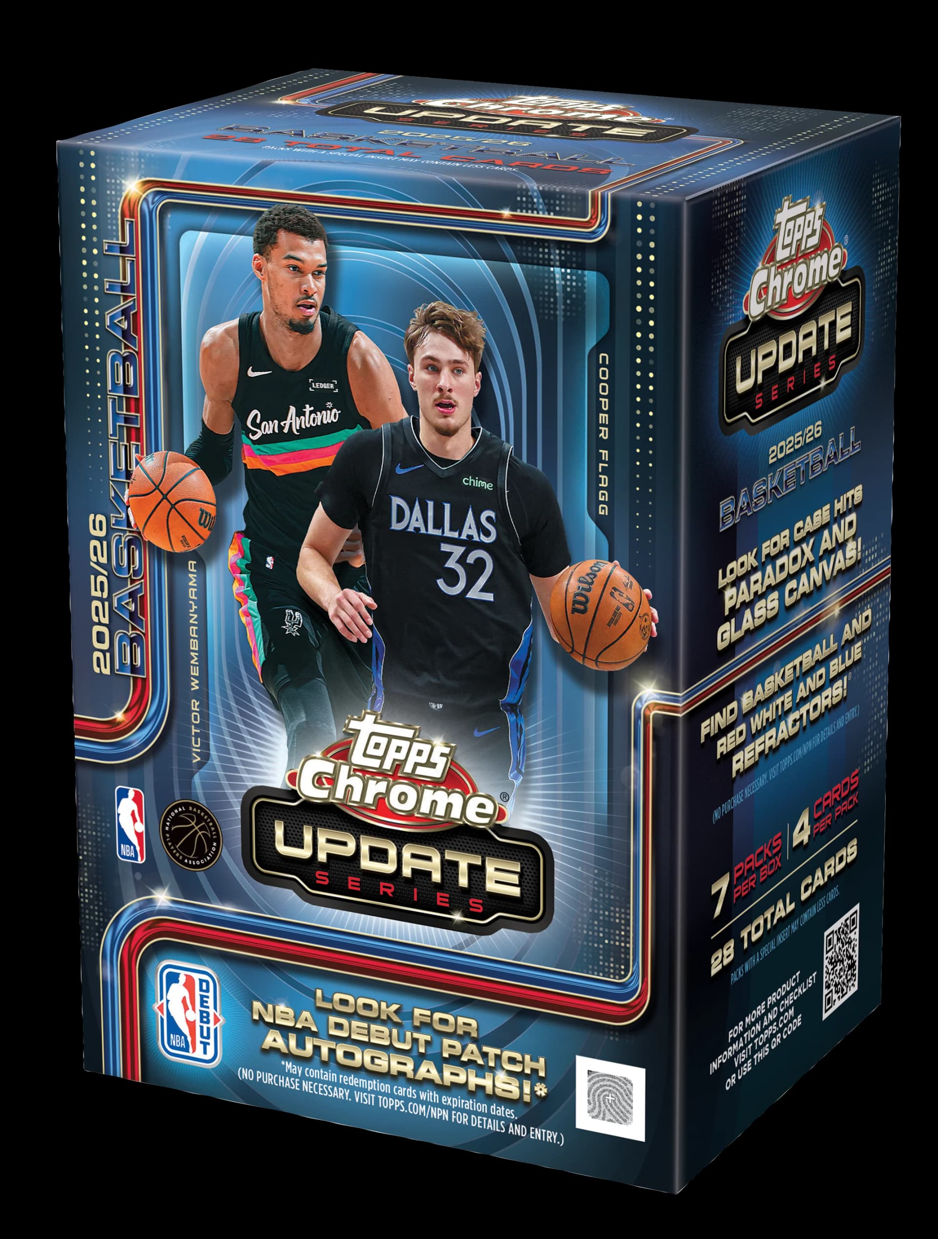 Topps Chrome Updates Basketball 2025-26 Value Box - Topps