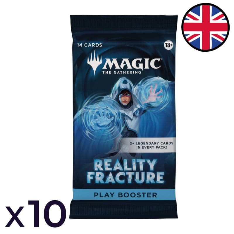 Lot de 10 boosters de jeu Réalité fracturée - Magic EN
