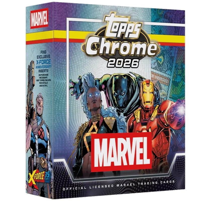 2026 Topps Chrome Marvel Comics Mega Box - Topps