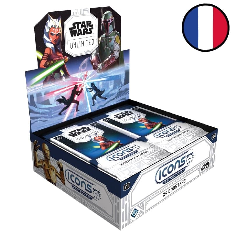 Boîte de 24 Boosters Icons 2027 - Star Wars Unlimited FR