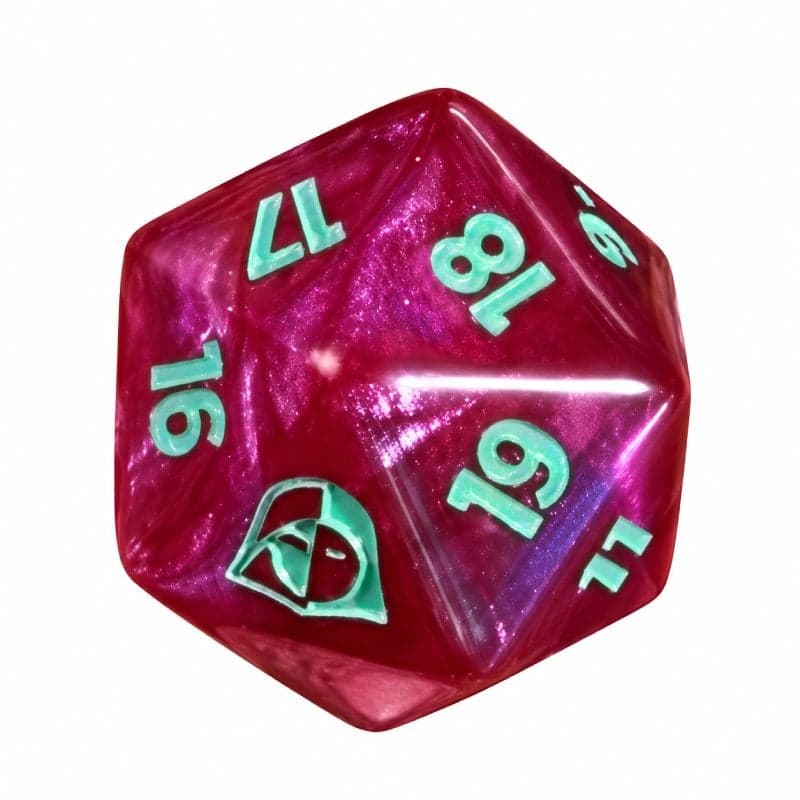 Dé 20 faces spindown Réalité fracturée - Magic