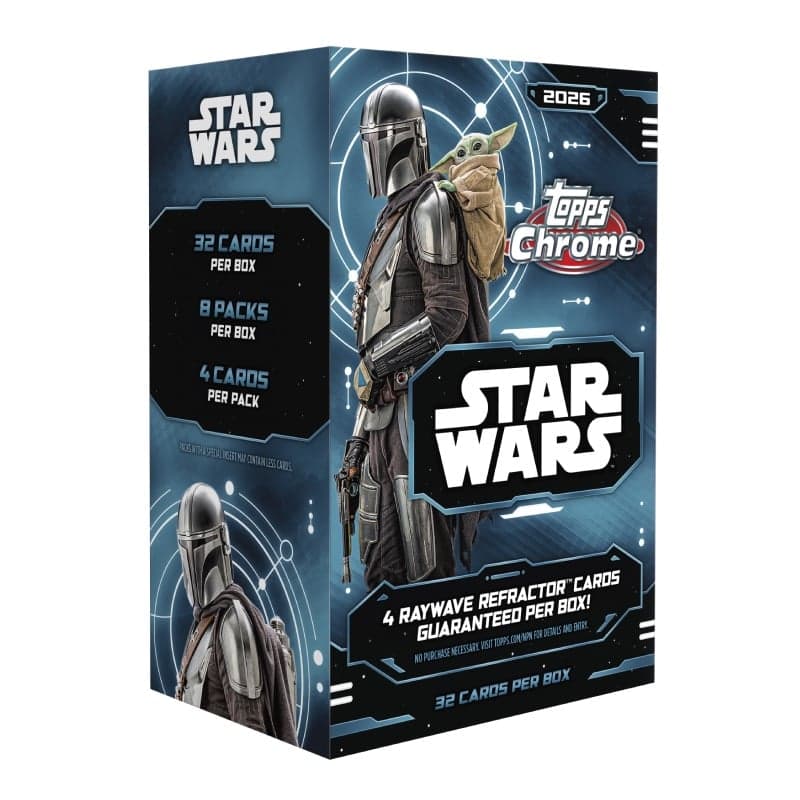 2026 Topps Chrome Disney Value Box - Topps