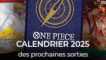 Calendrier 2025 des prochaines sorties One Piece Card Game