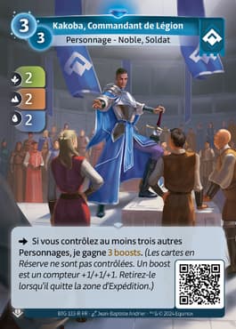 Kakoba, Commandant de Légion - R Ordis