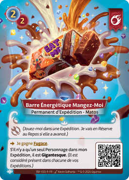 Barre Énergétique Mangez-Moi - R Bravos