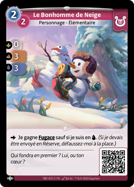 Le Bonhomme de Neige - C Lyra