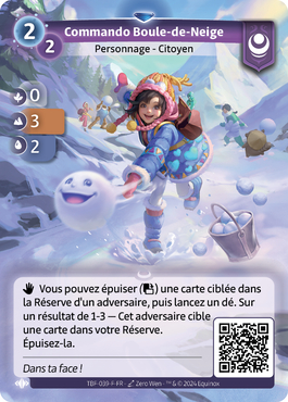 Commando Boule-de-Neige - F Yzmir