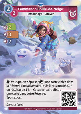 Commando Boule-de-Neige - R Lyra