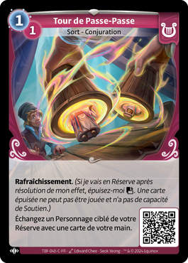 Tour de Passe-Passe - C Lyra