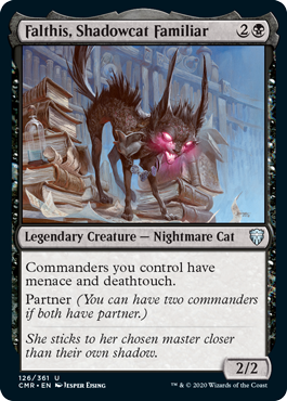 Falthis Familier Chat D Ombre Falthis Shadowcat Familiar Carte Magic The Gathering Playin By Magic Bazar