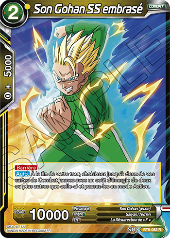 Son Gohan  SS embras  BT5 082 Fired Up SS Son Gohan  