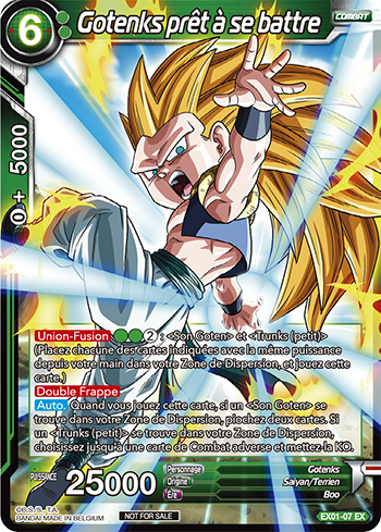  Gotenks  pr t  se battre EX01 07 Psyched Up Gotenks  