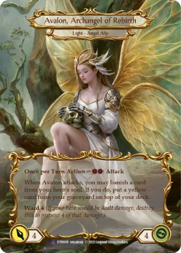 Figment of Rebirth // Avalon, Archangel of Rebirth