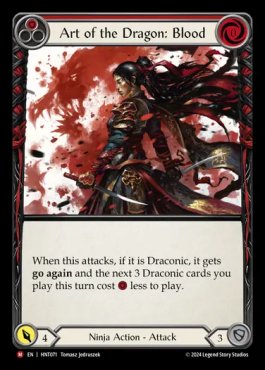 Art of the Dragon: Blood (red)