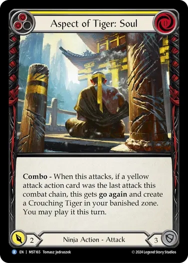 Aspect of Tiger: Soul (yellow)