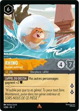 Rhino - Orateur motivant